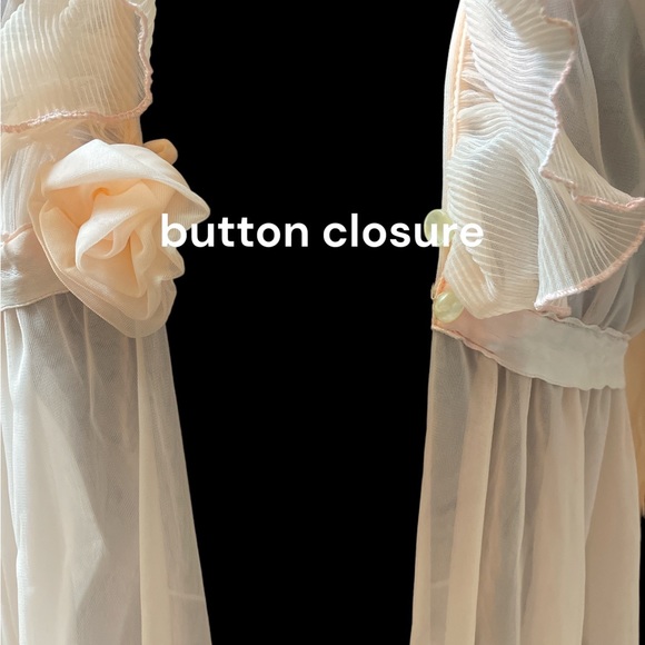 Double layer peach Penior set 1960-70. vintage.  no flaws - Picture 11 of 15